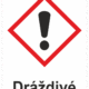 Označenie obalov nebezpečných látok - GHS symboly s textom: Dráždivé