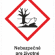 Označenie obalov nebezpečných látok - GHS symboly s textom: Nebezpečné pre životné prostredie