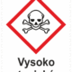 Označenie obalov nebezpečných látok - GHS symboly s textom: Vysoko toxické