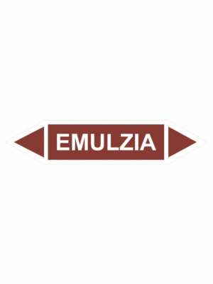 Značenie potrubí - Obojsmerné šípky bez symbolu: Emulzia