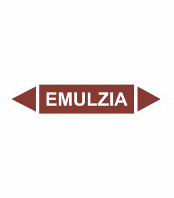 Značenie potrubí - Obojsmerné šípky bez symbolu: Emulzia