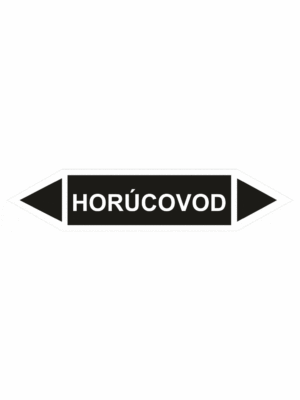 Značenie potrubí - Obojsmerné šípky bez symbolu: Horúcovod