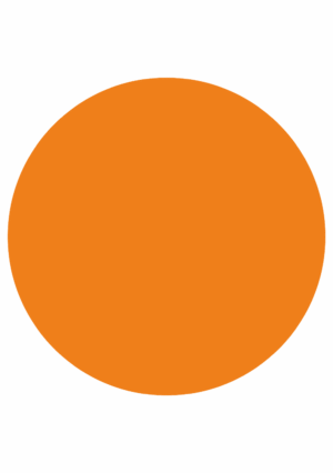 Značenie budov a priestorov - Miesta pre palety: Kruh oranžový