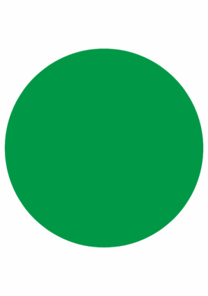 Značenie budov a priestorov - Miesta pre palety: Kruh zelený