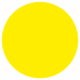 Značenie budov a priestorov - Miesta pre palety: Kruh žltý
