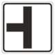 Plechové dopravné značky - Dodatkové tabuľky: Tvar krížovatky