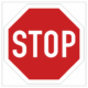 Dopravní značenie - Plastové dopravné značky: STOP