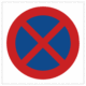 Dopravní značenie - Plastové dopravné značky: Zákaz zastavenia