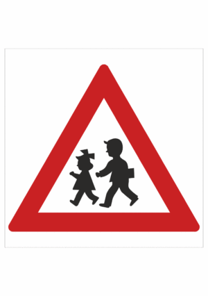 Dopravní značenie - Plastové dopravné značky: Pozor deti