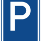 Plechové dopravné značky - Informativné značenie: Parkovisko