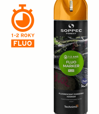 Značkovacie spreje a príslušenstvo - Lesnícké spreje: Fluo Marker oranžový