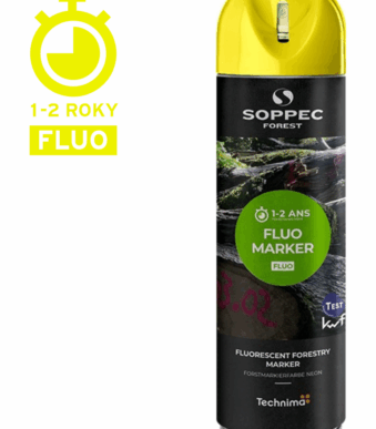 Značkovacie spreje a príslušenstvo - Lesnícké spreje: Fluo Marker žltý