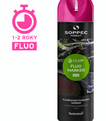 Značkovacie spreje a príslušenstvo - Lesnícké spreje: Fluo Marker růžový