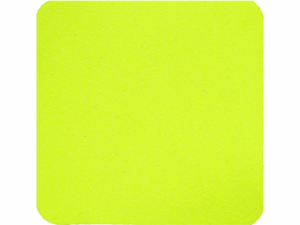 Protišmykové značenie - Abazivné pásky: Štvorec fluorescenčný žltý