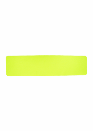 Protiskluzové pásky a desky - Abrazivní pásky: Protiskluzový obdélník fluorescenční žlutý