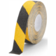 Protišmykové značenie - Abazivné pásky: Hrubozrnná páska žltočierná