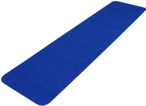 Protišmykové značenie - Abazivné pásky: Obdĺžník modrý