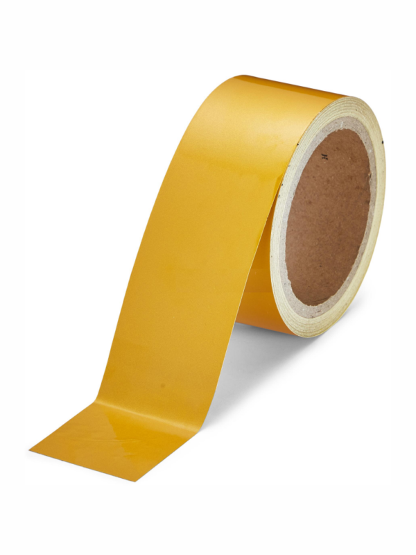 Reflexné značenie - Reflexná značkovacia páska: Žltý pás