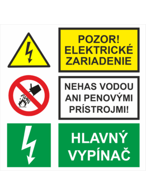 Kombinované tabuľky elektro