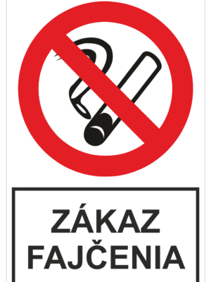 Zákazy fajčenia