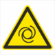 Výstražná bezpečnostná značka - Symbol bez textu: Pozor automatický štart