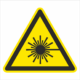 Výstražná bezpečnostná značka - Symbol bez textu: Nebezpečné laserové žiarenie