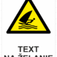 Bezpečnostné značky výstražné - Text na želanie: Windsurfing