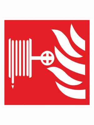 Navijak požiarnej hadice – symbol ISO 7010