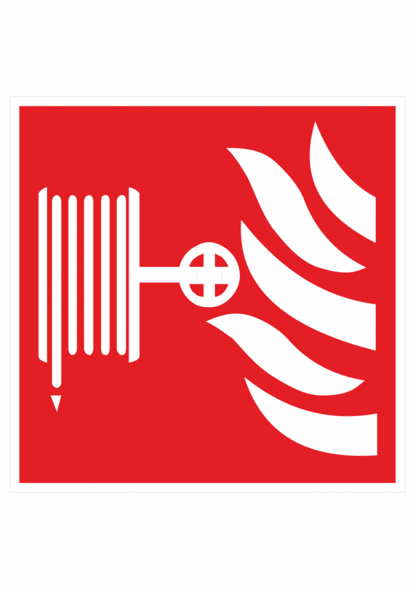 Navijak požiarnej hadice – symbol ISO 7010