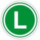 Označenie aut - Značenie nákladných vozidiel: L (Kruh)
