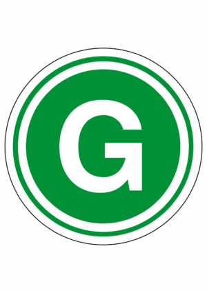 Označenie aut - Značenie nákladných vozidiel: G (Kruh)