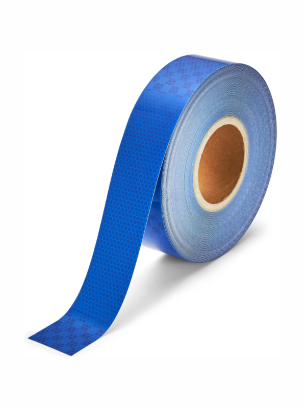 Označenie aut - Značenie nákladných vozidiel: Mikroprismatická reflexná páska modrá