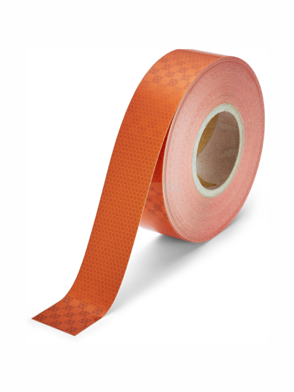 Označenie aut - Značenie nákladných vozidiel: Mikroprismatická reflexná páska oranžová