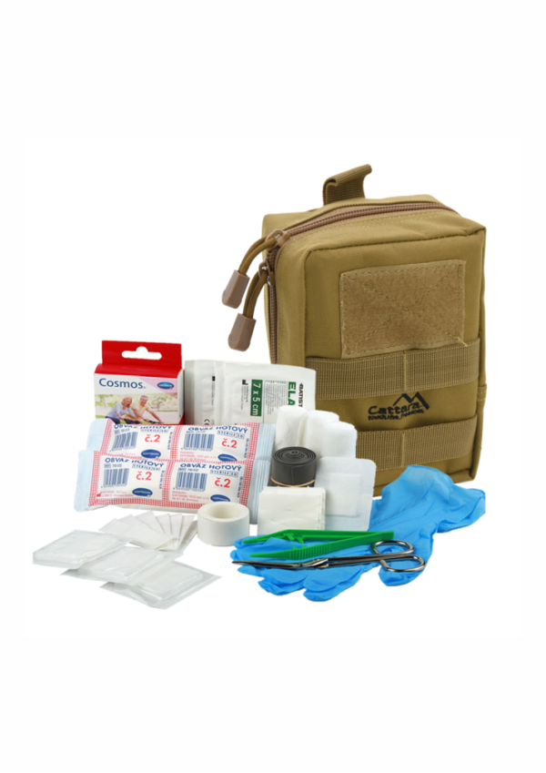 Vybavená lekárnička ARMY pre outdoor