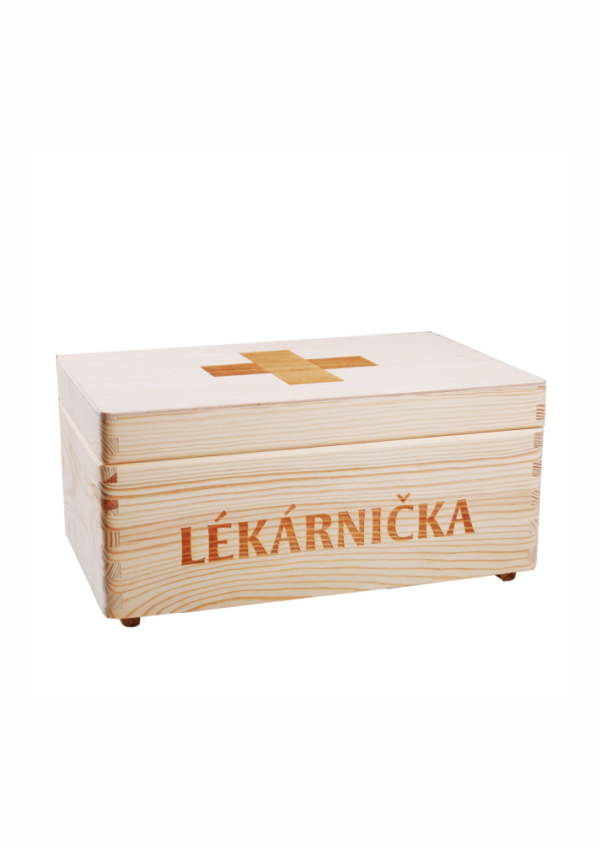 Drevená lekárnička NATURE