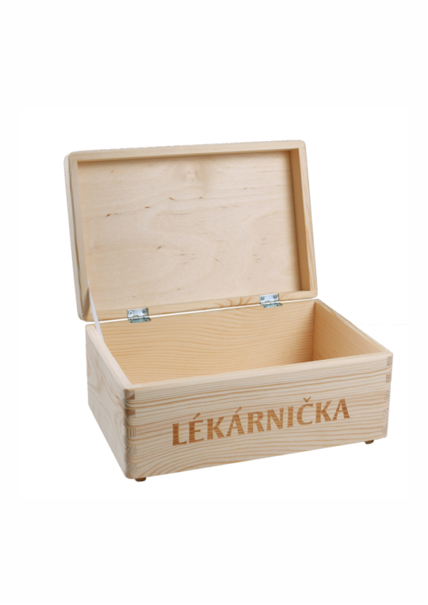 Drevená lekárnička NATURE