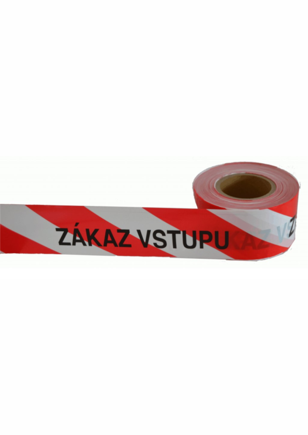 Výstražné pásky vytyčovacie ZÁKAZ VSTUPU