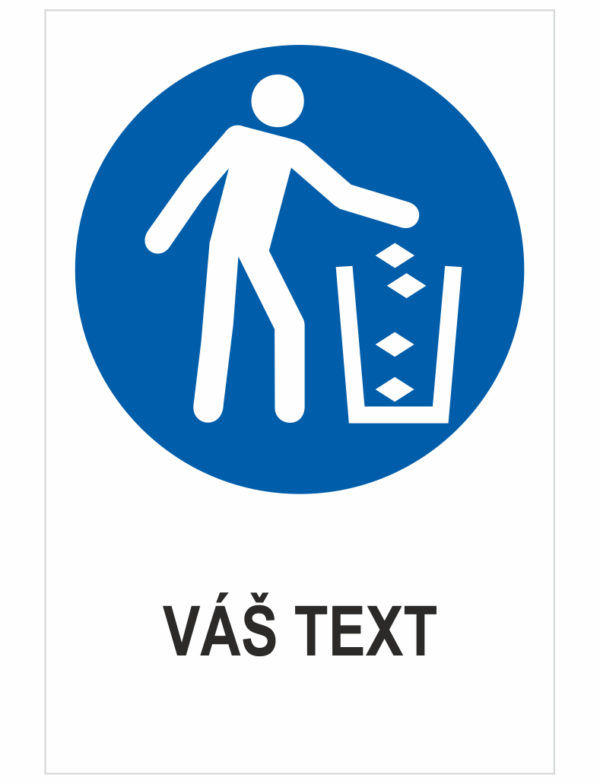 POUŽÍVANIE KOŠA NA ODPAD - Váš text