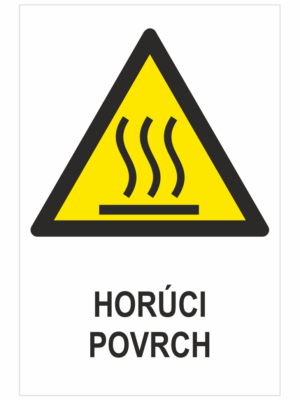 VÝSTRAHA - Horúci povrch
