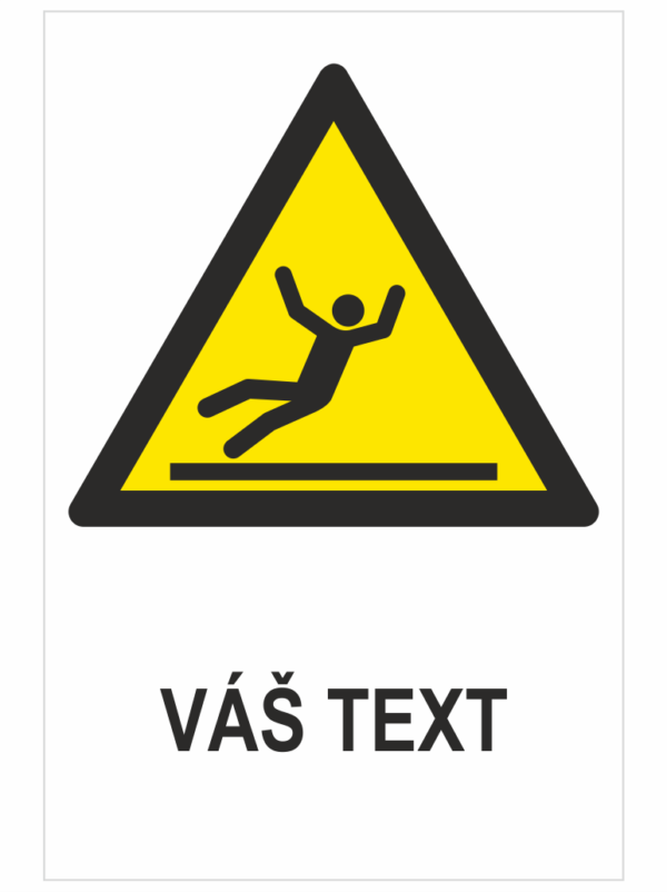 KĹZKY POVRCH ISO 7010- Váš text
