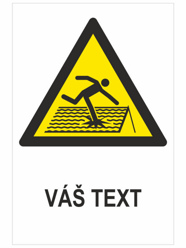 Strecha nie je zabezpečená proti porušeniu ISO 7010 - Váš text