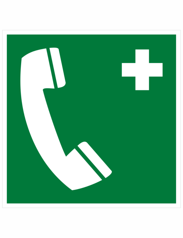 TIESŇOVÝ TELEFÓN ISO 7010