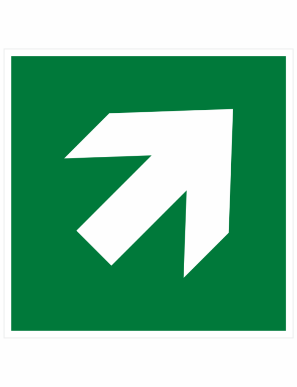 Smerová šípka (hore, dole) ISO 7010