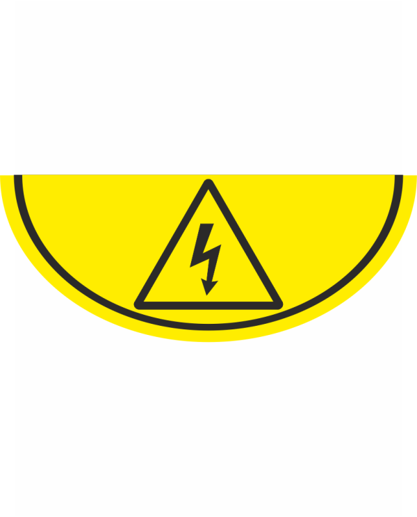 Podlahové označenie zariadenia – ELEKTRICKÉ ZARIADENIE