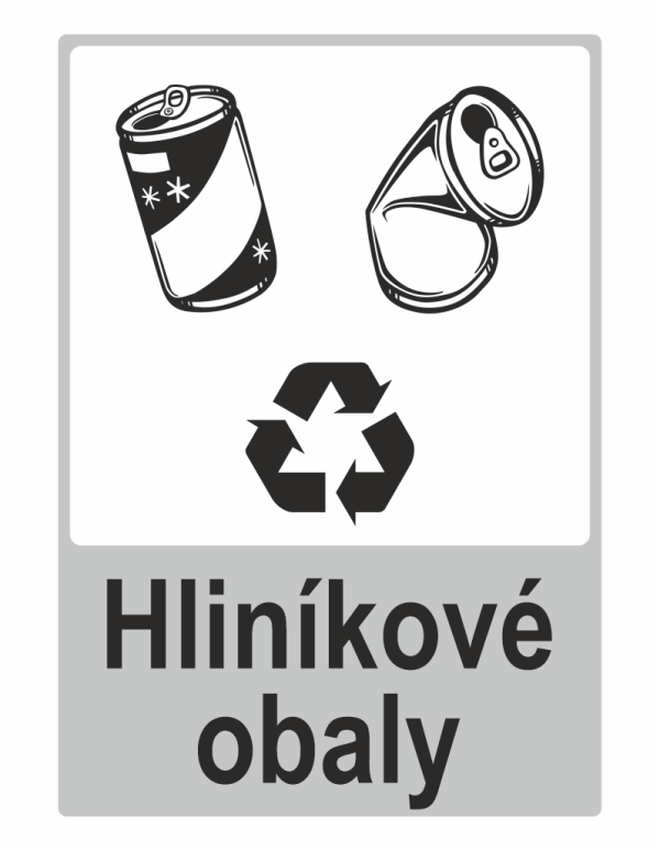 Hliníkové obaly – separovaný odpad