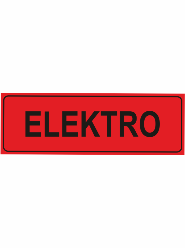 Elektro – text bez symbolu