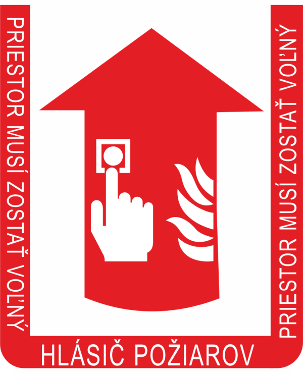 Podlahová PVC – PRIESTOR/ HLÁSIČ POŽIARU