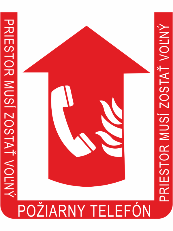 Podlahová PVC – PRIESTOR/ POŽIARNY TELEFÓN